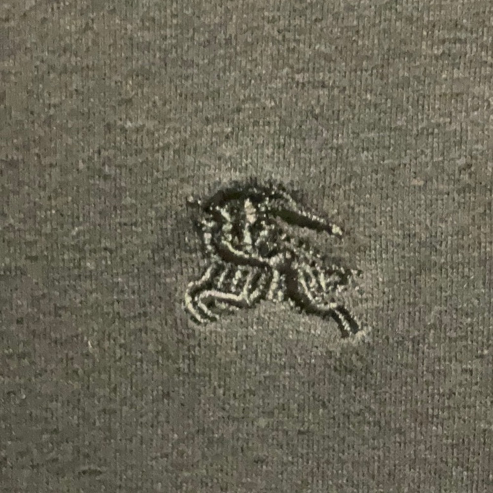 Burberry London Check Trim Long Sleeve Polo Top Size XL - Picture 4 of 9